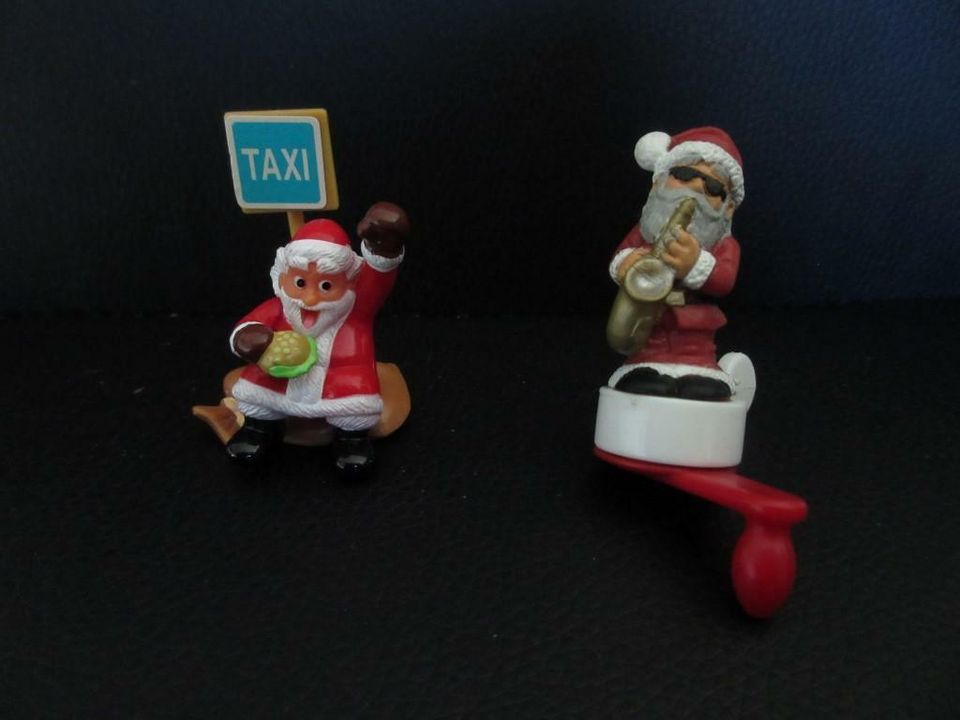 Weihnachtsmann Taxistand, Ü-Ei in Stade