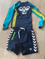 Hummel Bade-/UV-Shirt & Badehose Gr.116 Hessen - Wiesbaden Vorschau