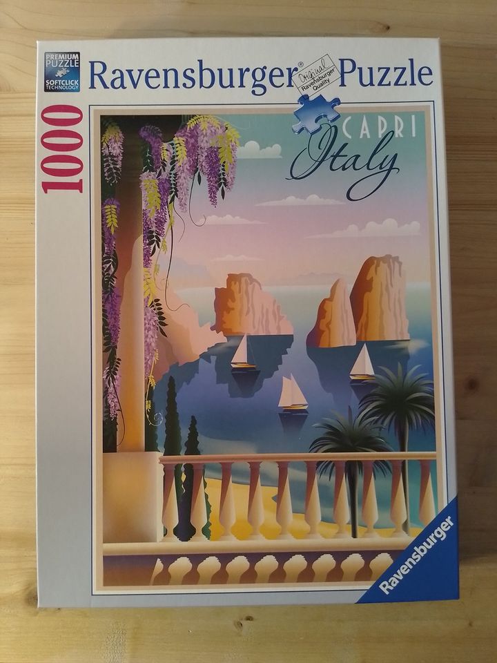 Ravensburger Puzzle 1.000 Teile Postcard from Capri, Italy (2024) in Hamburg