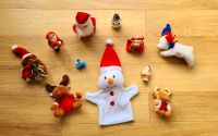 Set Weihnachten Kinder, Kerze,  Handpuppe, Plüsch, Deko Thüringen - Erfurt Vorschau