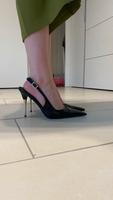 Elegante Mules mit goldenem Absatz Rheinland-Pfalz - Puderbach Vorschau
