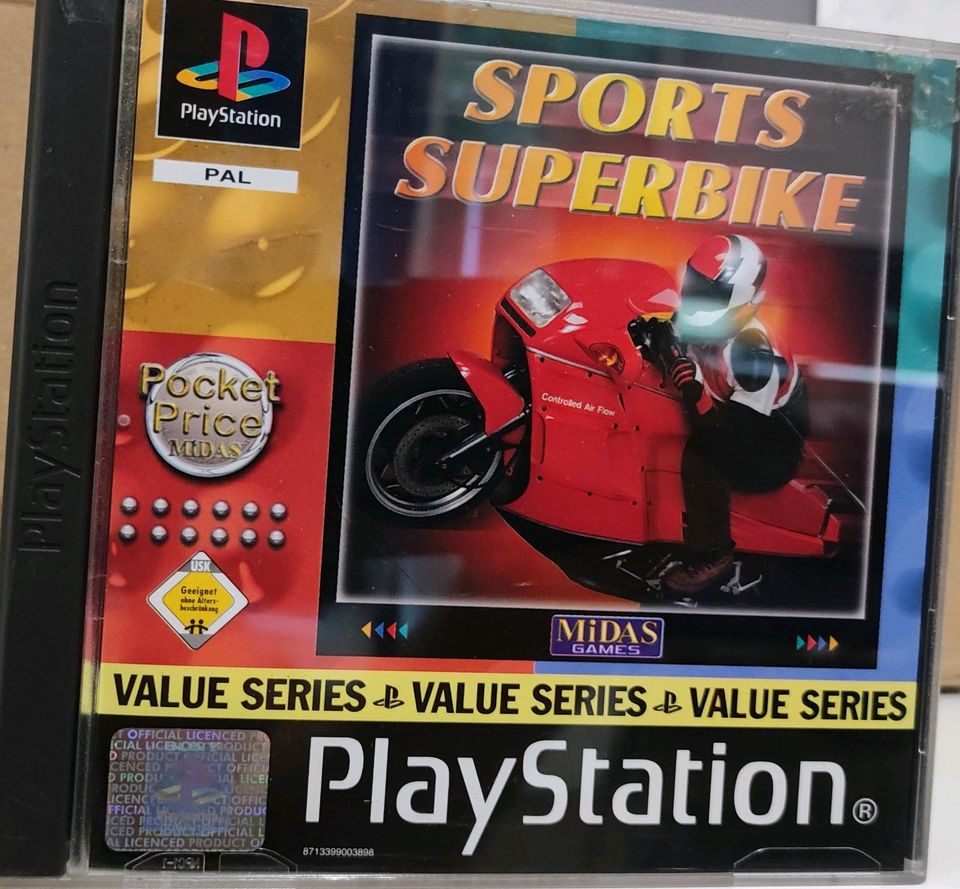 Sports Superbike (PS1 Spiel) in Clausthal-Zellerfeld