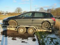 Peugeot 407 SW , 2006 , Tür hinten  links Fahrerseite Schleswig-Holstein - Barkelsby Vorschau