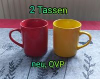 2 Kaffeetassen, Kaffeebecher, neu, 0VP Hessen - Immenhausen Vorschau