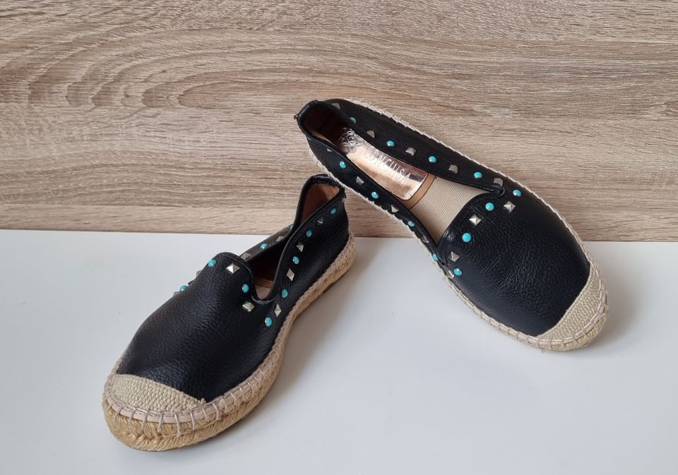 Conchisa Leder Espadrilles Schuhe Schwarz Nieten Gr. 5 = 38 NEU in Nürnberg  (Mittelfr) - Nordstadt | eBay Kleinanzeigen ist jetzt Kleinanzeigen