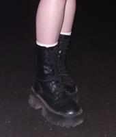 Damen Stiefel Lederoptik (NICHT) tragbar Nordrhein-Westfalen - Neuss Vorschau