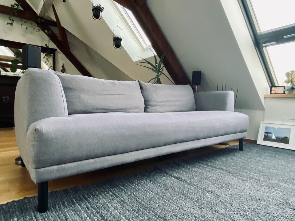 Designer-Sofa // 3-Sitzer in grau // kein BoConcept, Rolf Benz in Frankfurt am Main