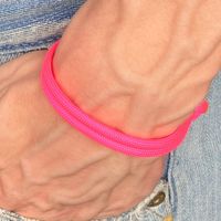 Surfer Armband Neon Pink Herren 4mm Segeltau Armband Damen Kinder Baden-Württemberg - Fellbach Vorschau