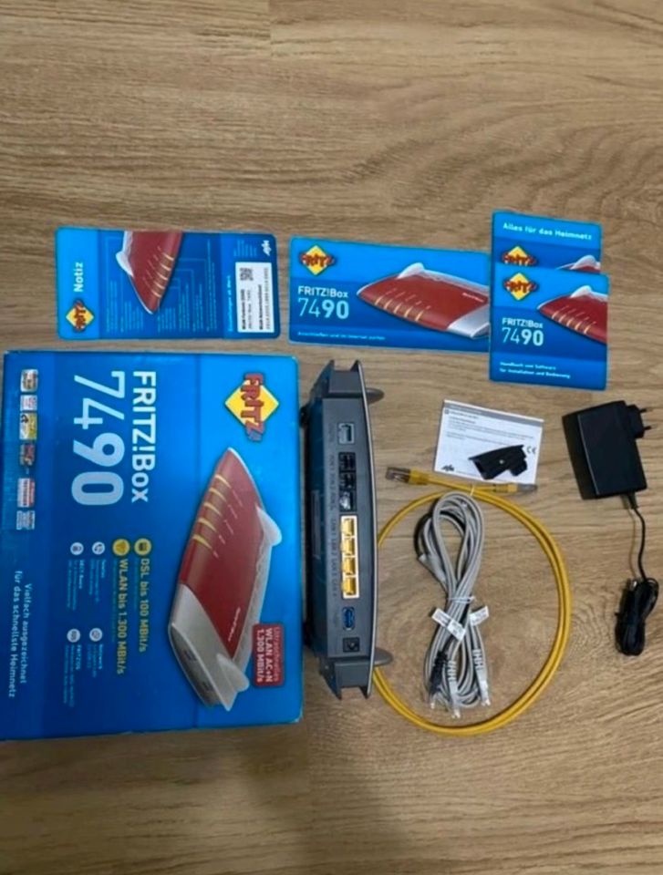 AVM FRITZ!BOX 7490 DSL MODEM NEU FÜR GLASFASER GEEIGNET in Berlin