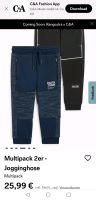 Neu! 2 Jogging Hosen Gr. 98 blau und schwarz München - Thalk.Obersendl.-Forsten-Fürstenr.-Solln Vorschau