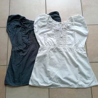 2 Stück Blusen von Tom Tailor *weiß* *anthrazit*, Größe L Bayern - Hummeltal Vorschau