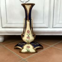 Antik Jugendstil Majolika Vase Eichwald Bloch Böhmen 333€* Hessen - Buseck Vorschau