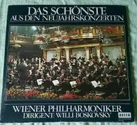 Schallplatten  Konzerte Wiener Philharmonie zwei Platten Baden-Württemberg - Rosenberg Vorschau