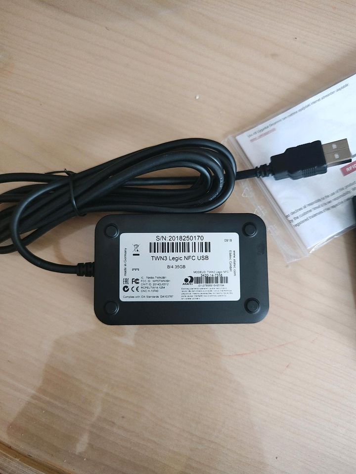RFID Reader Elatec TWN3 Legic NFC USB in Dortmund