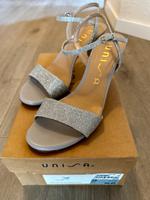 Sandalette Unisa, Silber, Glitzer, Gr. 39 Nordrhein-Westfalen - Langenfeld Vorschau