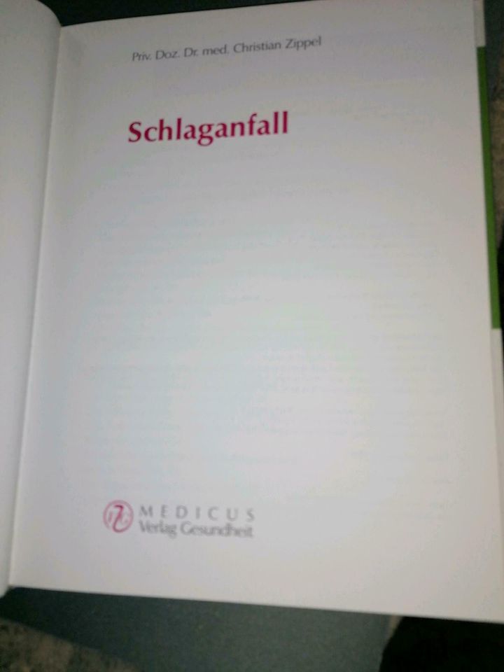 Apoplex Schlaganfall Ursachen Verlauf Folgen Behandlung Zippel in Berlin