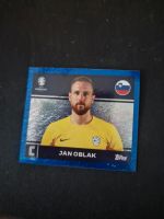 EM 2024 Sticker Topps Jan Oblak Blau/Blue Nordrhein-Westfalen - Velbert Vorschau