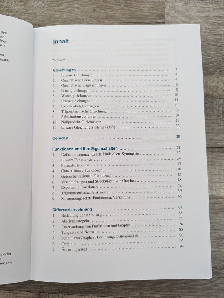 Mathematik Abitur - Diverse Übungshefter mit Lösungen (3 Stk.) in Oberndorf am Neckar