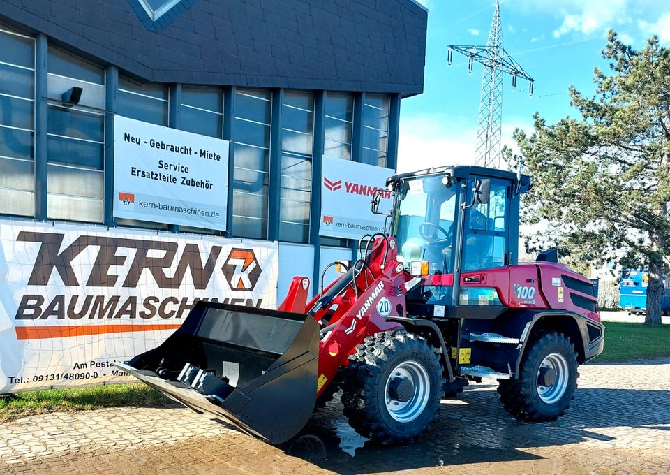 Yanmar Radlader V100 Power Lader Weycor - Case - Atlas Händler in Erlangen