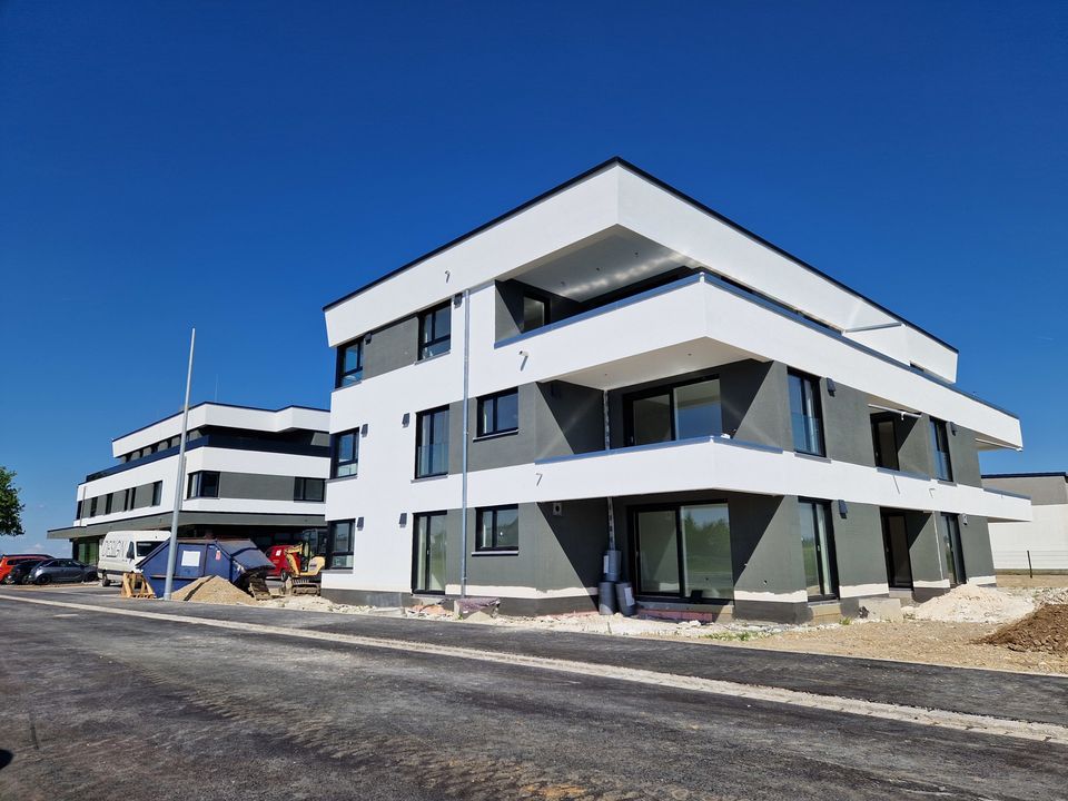 Neubau. 3-ZKB Erdgeschosswohnung mit toller Ausstattung! Fertigstellung Juni 2024! in Graben (Lechfeld)