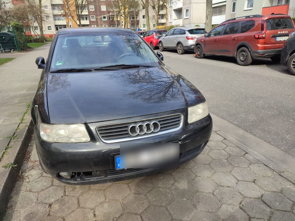 Audi A3 2002 1,6L Benzin ~ Verkauf für Teile/Teilespener/Bastler in Hamburg