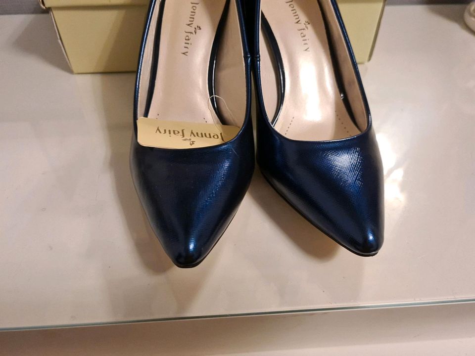 Jenny Fairy Damen Pumps Schuhe Gr. 37 marienblau  *NEU* in Köln