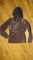 cooler Pullover H&M, Lila mit Blumen, Gr. S Brandenburg - Schorfheide Vorschau