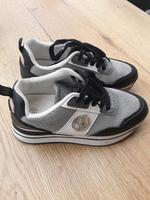 Sneaker, Turnschuhe weiss  schwarz in der Grösse 37 Bayern - Pilsting Vorschau