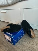 Damen Birkenstock Boston BS Velours schwarz 36 Düsseldorf - Stadtmitte Vorschau
