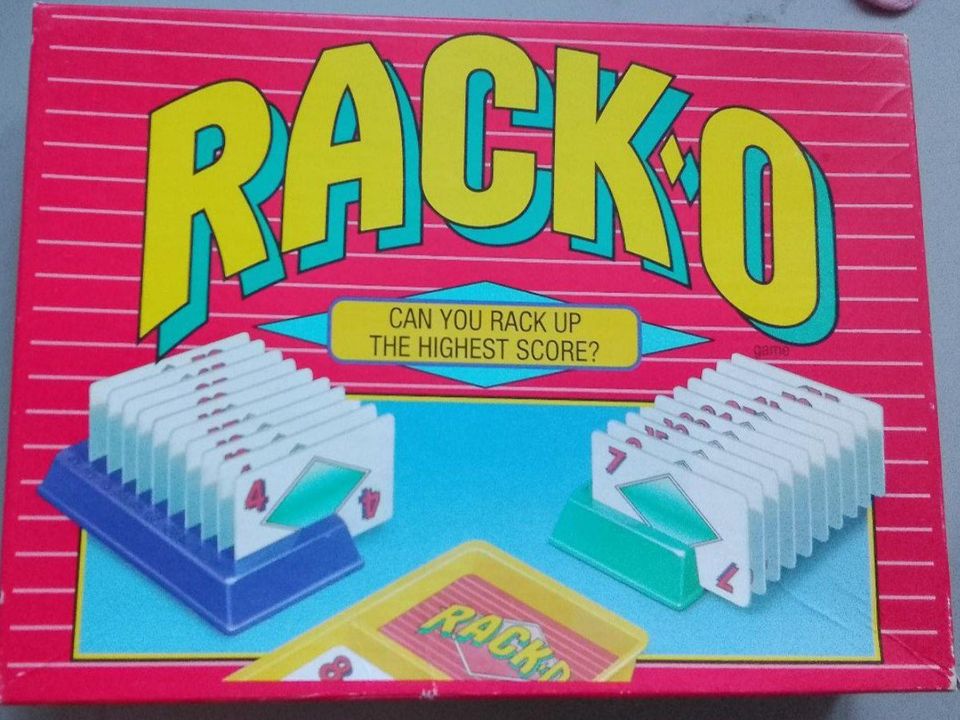Spiel: RACKO / can you rack up the Highest Score (Parker Brothers in Elmshorn