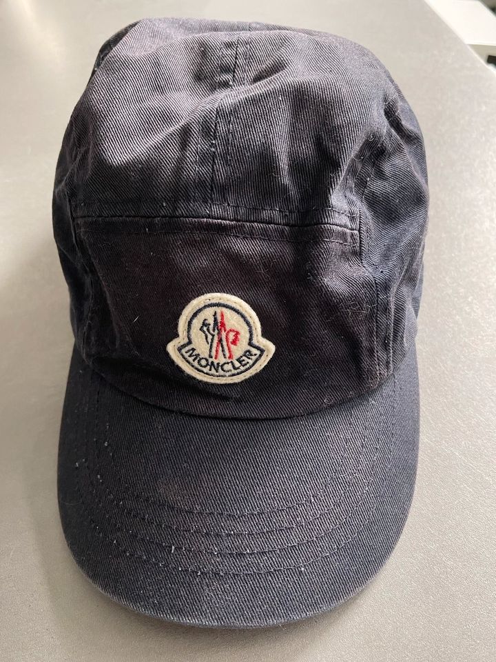 Moncler Baseballkappe Kinder blau dunkelblau Gr 51 in Meerbusch