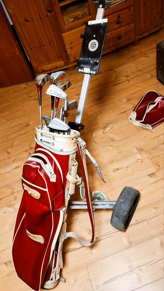 Golfschläger Trolley Set Ausrüstung Golf in Roklum