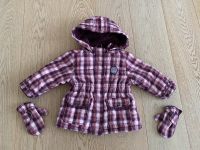 Winterjacke 74 von s.Oliver inkl. Handschuhe lila rosa weiß Niedersachsen - Adendorf Vorschau