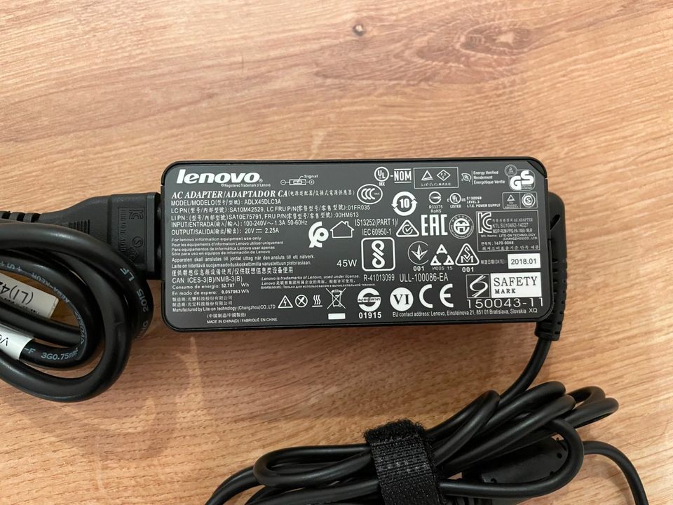 ❗️Lenovo Notebook Netzteil - 45 W - Sehr guter Zustand in Bochum