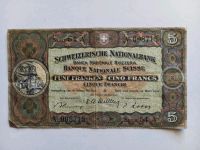 5 Franken Geldschein 1951 und 1952 Schleswig-Holstein - Nortorf Vorschau