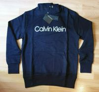 Calvin Klein Sweatshirt mit Kapuze Bio-Baumwolle Blau Gr. L Berlin - Charlottenburg Vorschau