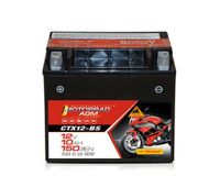 Motorradbatterie 51012    12V  10Ah   CTX12-BS Sachsen - Zwickau Vorschau