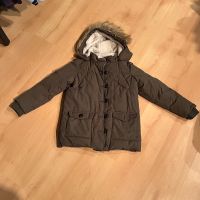 Parka / Winterjacke Kinder grün/oliv Gr. 146/152 warm gefüttert Hessen - Friedrichsdorf Vorschau