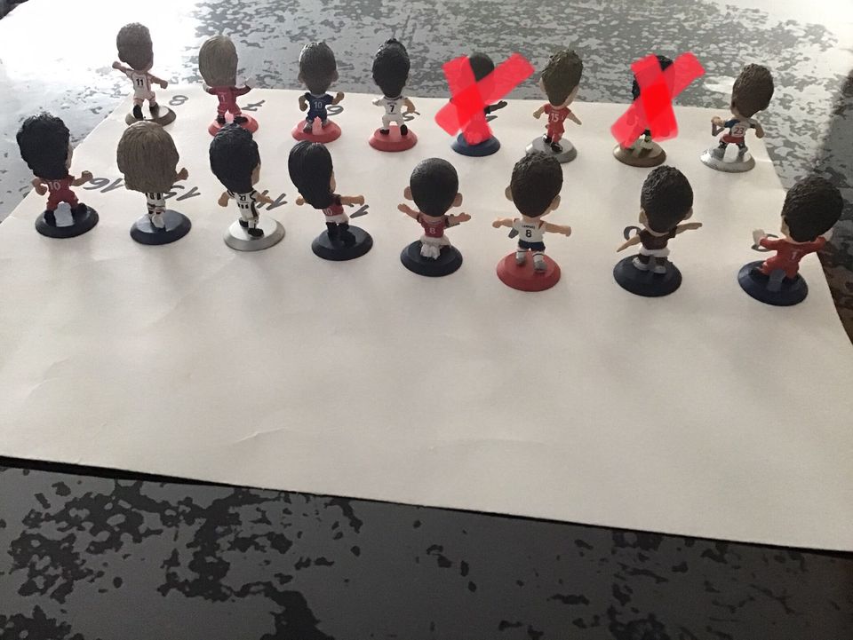 Original Fußballstar Figuren Microstars Jahr 2006 Maße 4,5cm in Neckartenzlingen