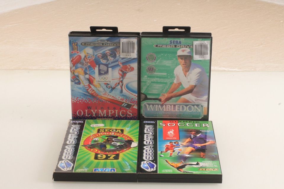 SEGA Mega Drive Spielesammlung Winter Olympics, Wimbeldon in Hückelhoven