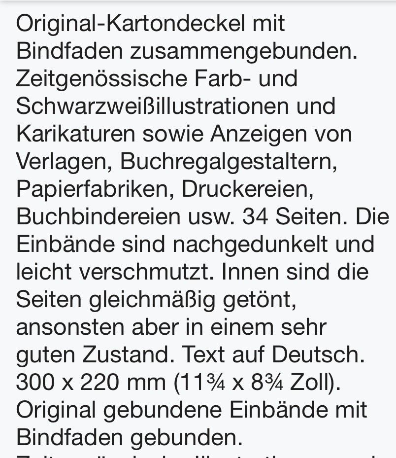 Blätter ( lustige) des dt. Buchhandels 1905 ANTIK in Marktoberdorf