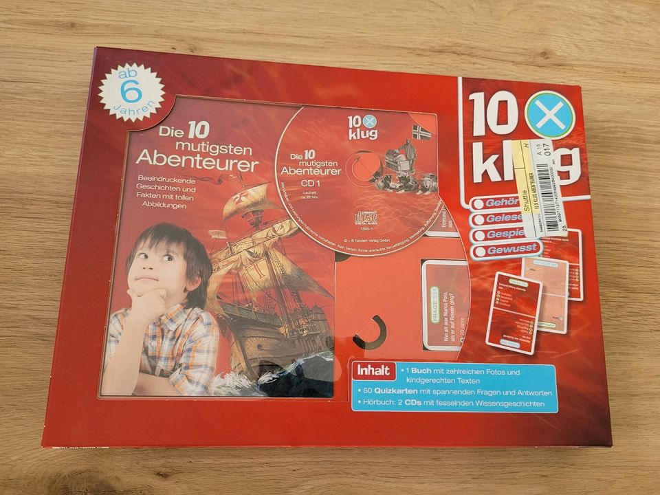 Geschenkset die 10 mutigsten Abenteuer ab 6 Jahren in Wittenförden