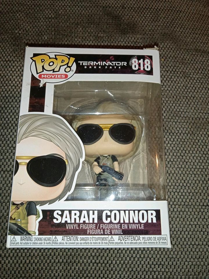 Funko Pop Movies - Terminator Dark Fate 818 - Sarah Connor in Unna