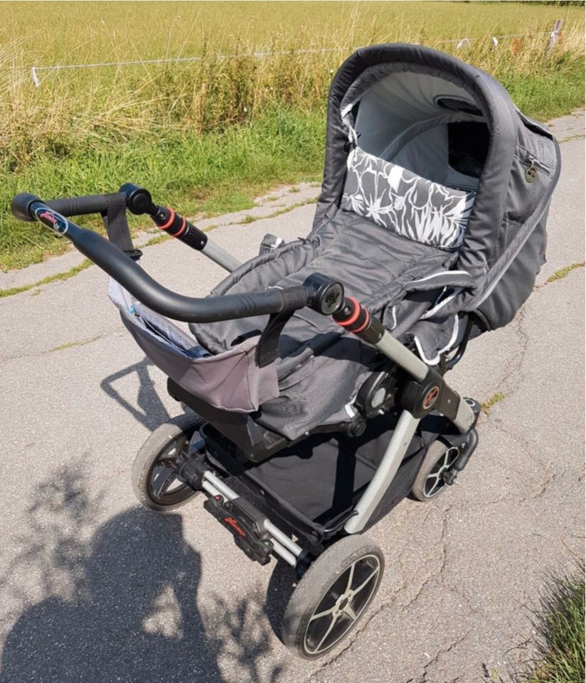 Hartan Racer GT Kinderwagen Buggy anthrazit/weiß TOP in Aachen