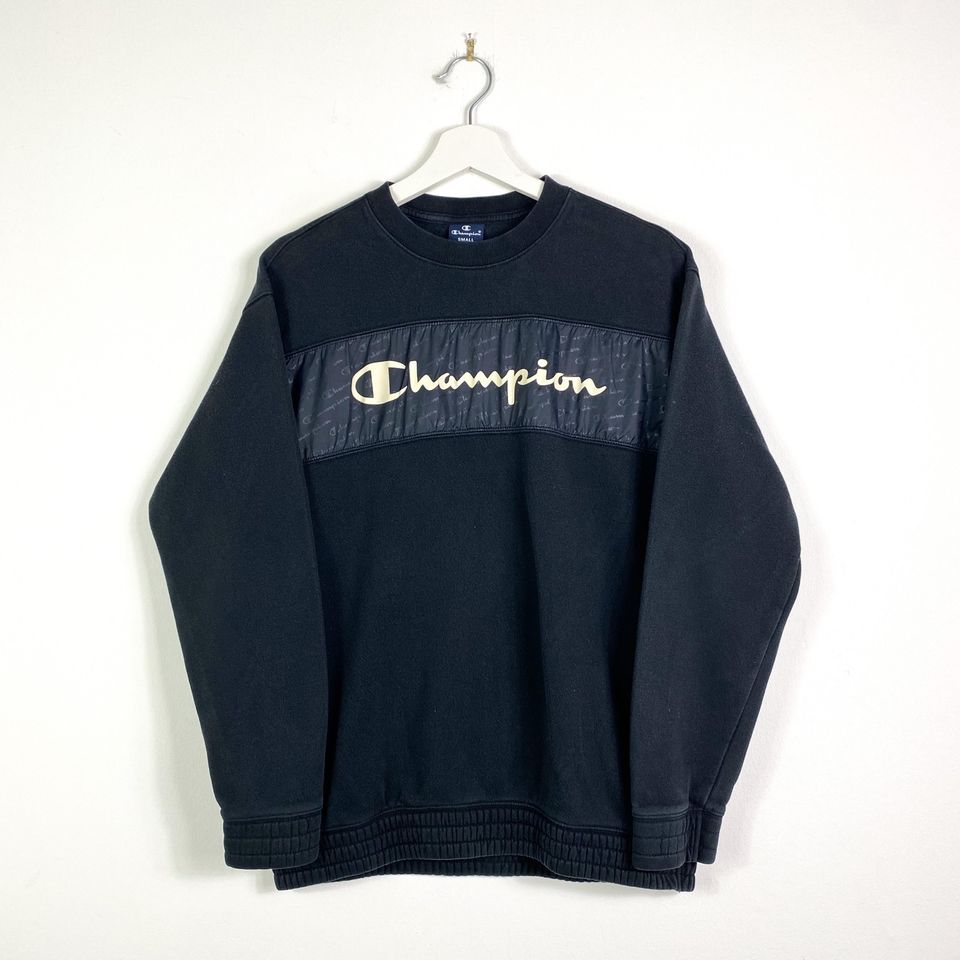 Champion Sweater Gr.S Schwarz Sweatshirt Pullover in Gronau (Westfalen)