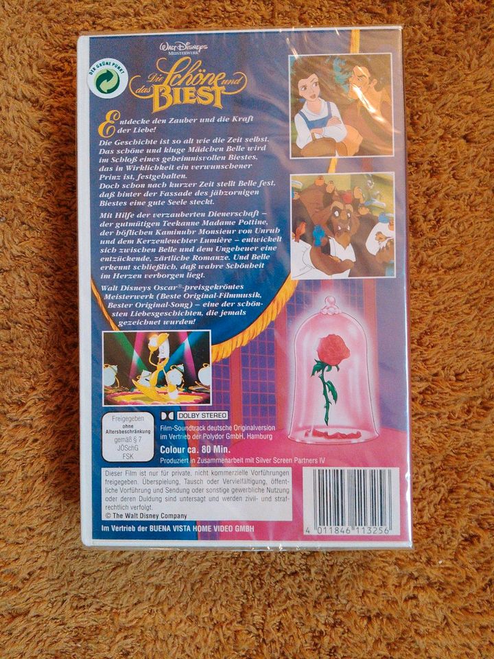 VHS; Die Schöne und das Biest, in ungeöffneter Orig.Verpackung in Köln