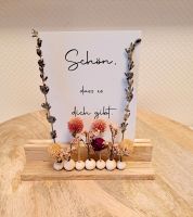 DIY Karte Kartenhalter Trockenblumen Geschenk Deko Freundschaft Nordrhein-Westfalen - Warburg Vorschau