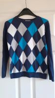 Pullover H&M blau gemustert Gr. 146 / 152 Nordrhein-Westfalen - Lippstadt Vorschau