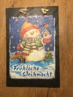 Schieferbild Weihnachten zum Aufhängen Nordrhein-Westfalen - Neunkirchen-Seelscheid Vorschau
