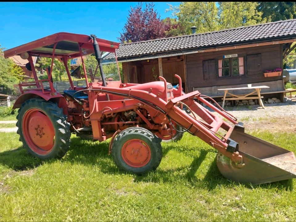 Traktor Fahr D177 Oldtimer in Lenggries